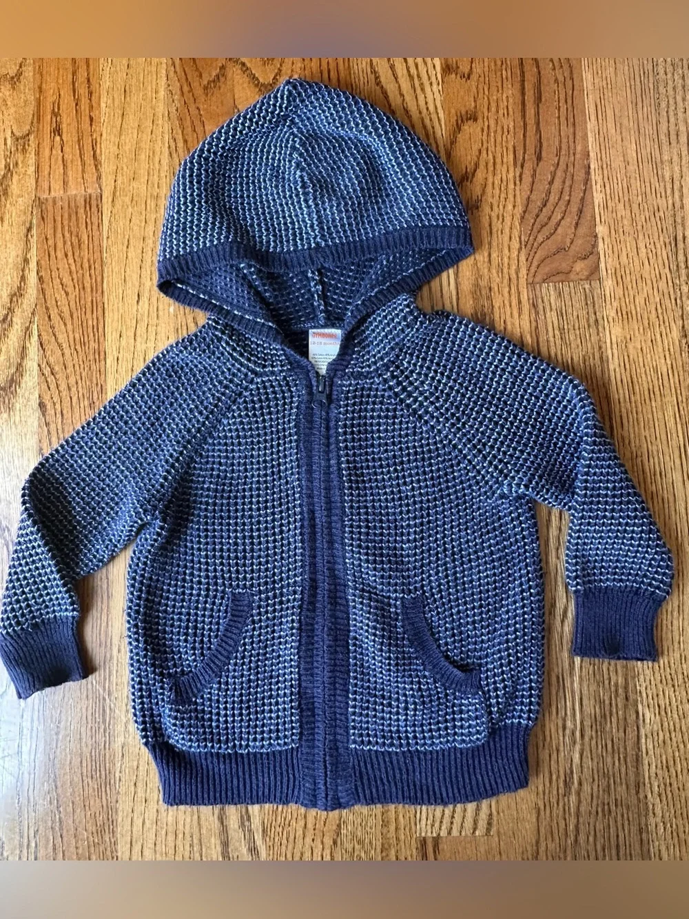 Baby Boy Hooded Sweater Jacket